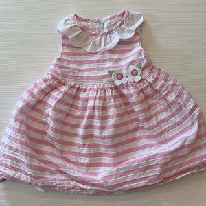 Florence Eisemann striped flower dress size 18